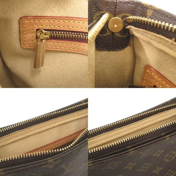 LOUIS VUITTON Brown Monogram Looping MM Shoulder Bag - Picture 10 of 10